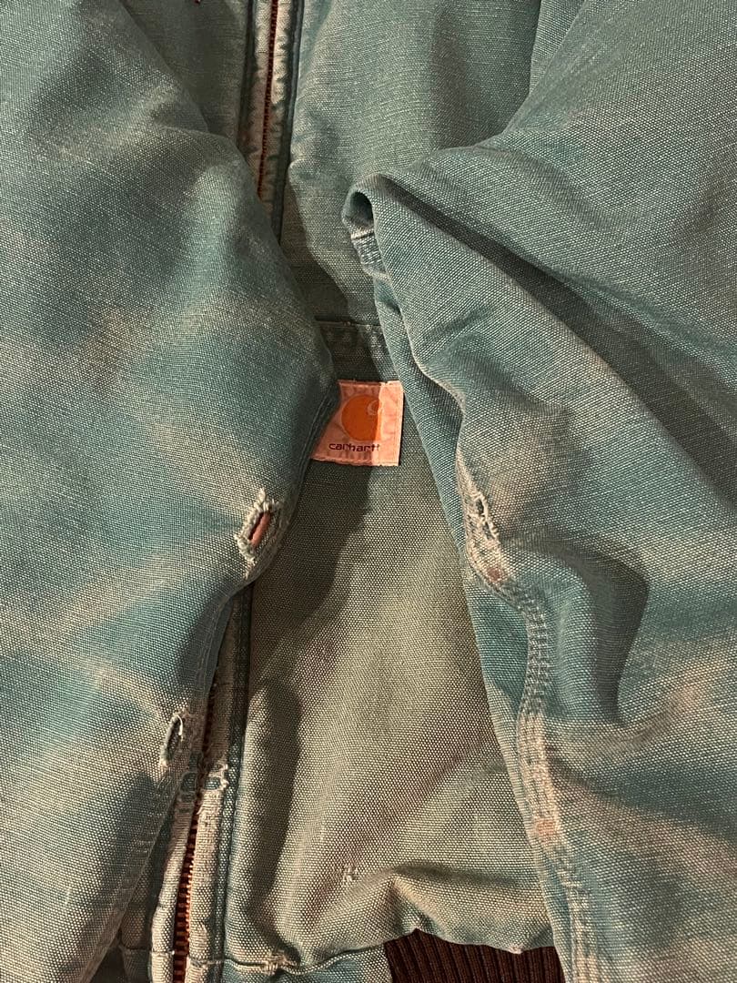 Carhartt アクティブジャケット　ターコイズ
