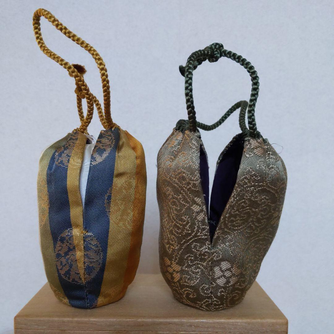 茶道具　高取焼　茶入　鬼丸雪山　作　貞家緞子　和久田丸紋　表千家　【匿名配送】