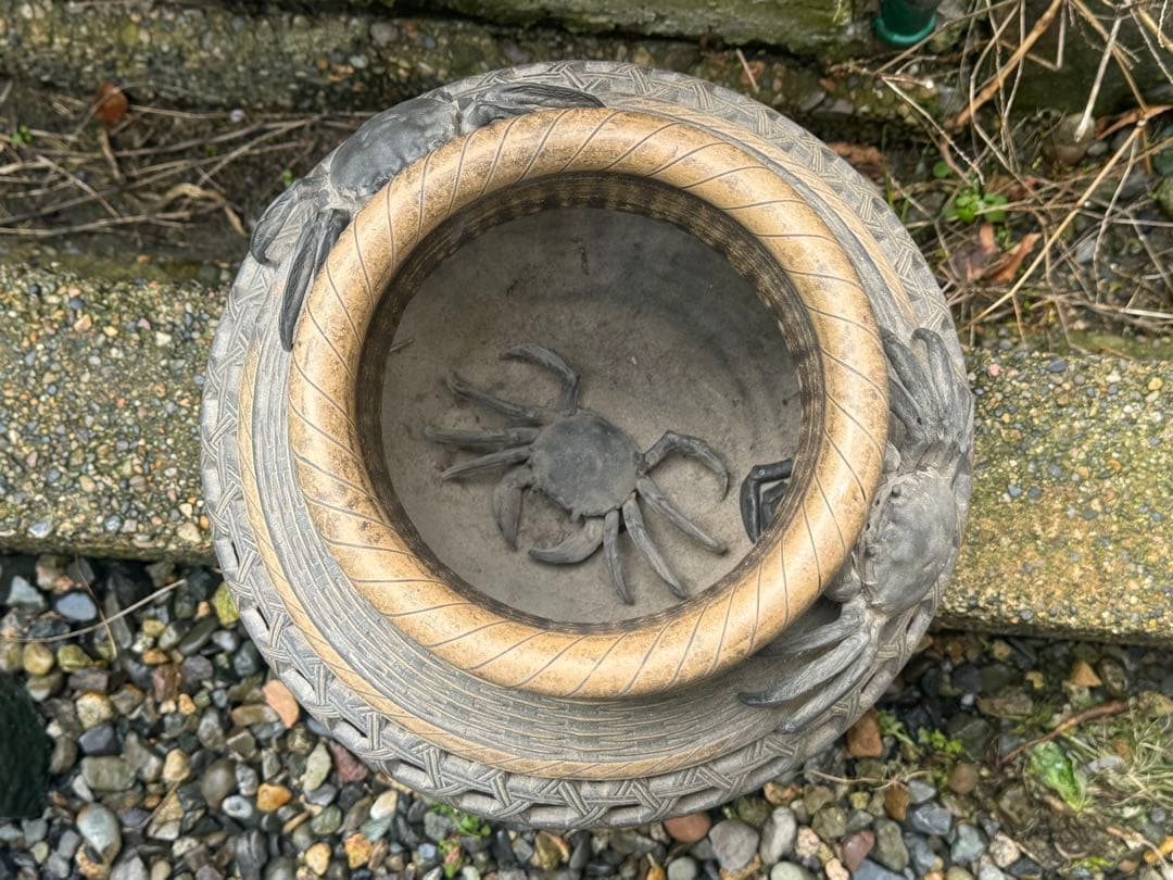 ‼️最後の値段‼️激安します‼️4/16①‼️唐物買取‼️名前有り‼️白泥製の透かしの花瓶‼️