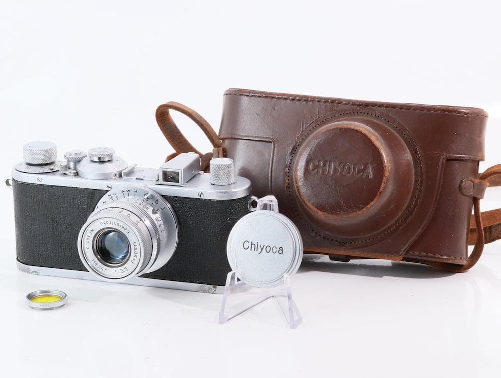 超希少 CHIYOCA 35 Standard＋初期型Hexarレンズ、ケース