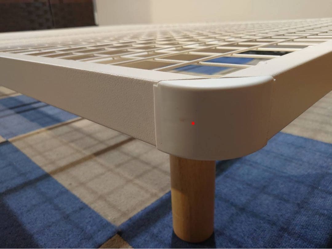 東京都23区送料込 ◆MUJI脚付きダブルマットレス洗えるカバ(TPH4803)