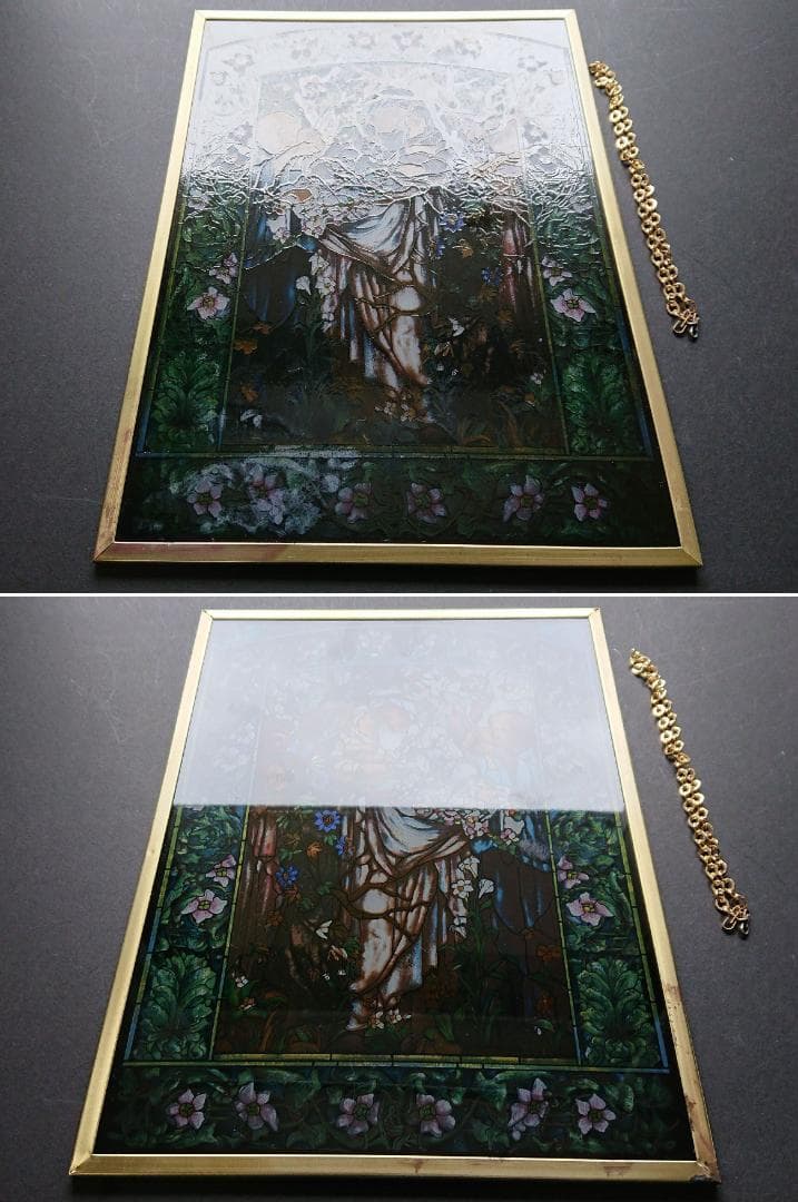 ルイスCティファニー ステンドグラスMadonna of theFlowers大