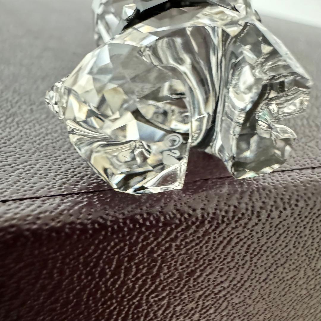 廃盤 SWAROVSKI スワロフスキー パグ 犬 置物 インテリア 小さ可愛い