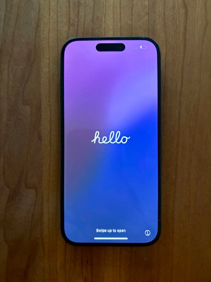 香港版　iPhone 15 Pro ブラックチタニウム 128GB