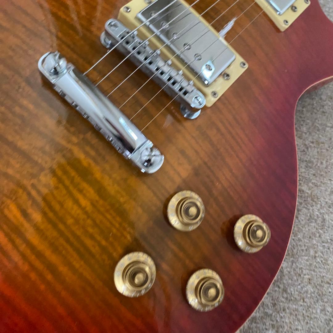 ジャパンビンテージ！ジャガード寺田楽器 虎目レスポールスタンダード！