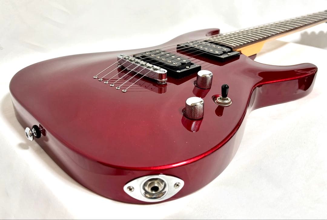 【新品弦張替済】LTD エレキギター MH-50NT アーチトップ