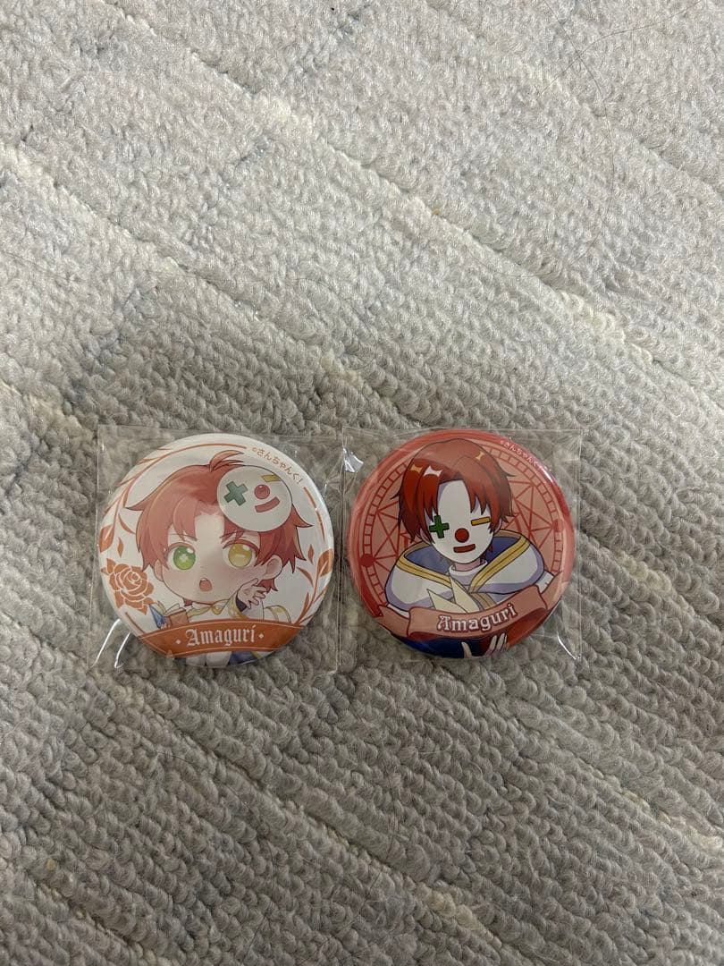 さんちゃんく 雨栗 米将軍 缶バッジ まとめ売り バラ売り⭕️ 即購入⭕️