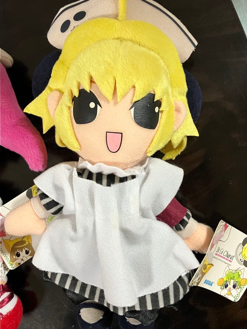 デ・ジ・キャラット　ぬいぐるみ 3体セット　うさだ　ぴよこ　ぷちこ　SEGA