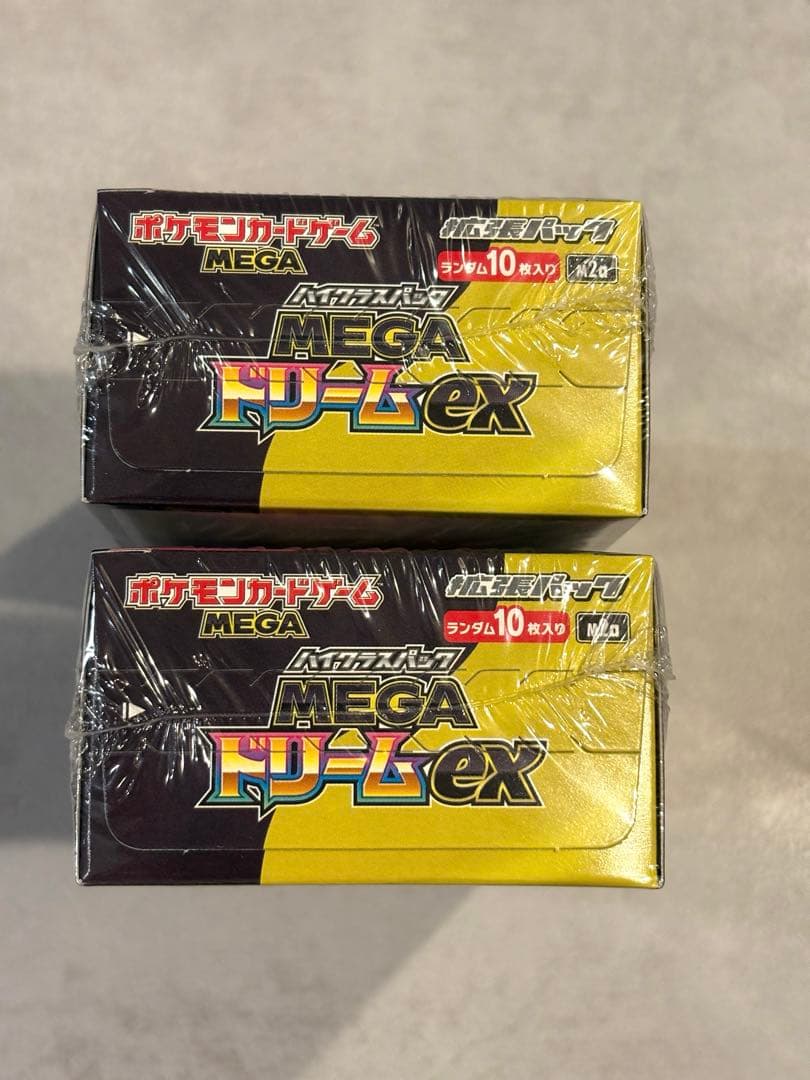 ポケモンカード ハイクラス MEGAドリームex シュリンク付き