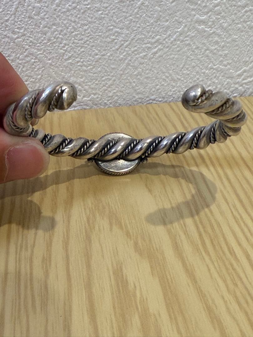 スティーブアルビソ　モレンシターコイズケーブルバングル