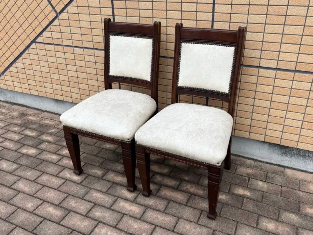 1950s〜1970s アンティーク ヴィンテージ チェア 2脚セット