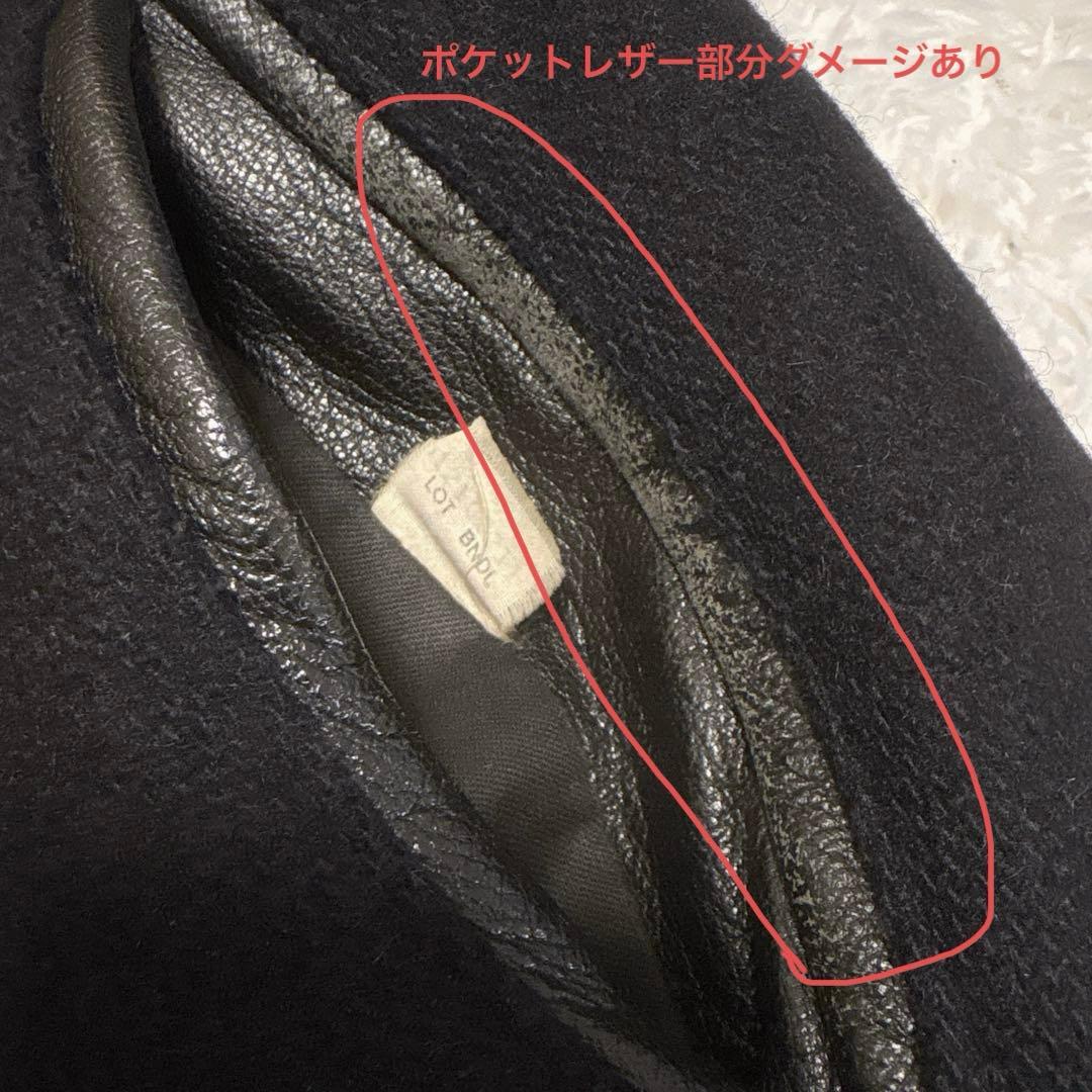 Schott ショット USA製 ウール ライダースコート シングル ブラック