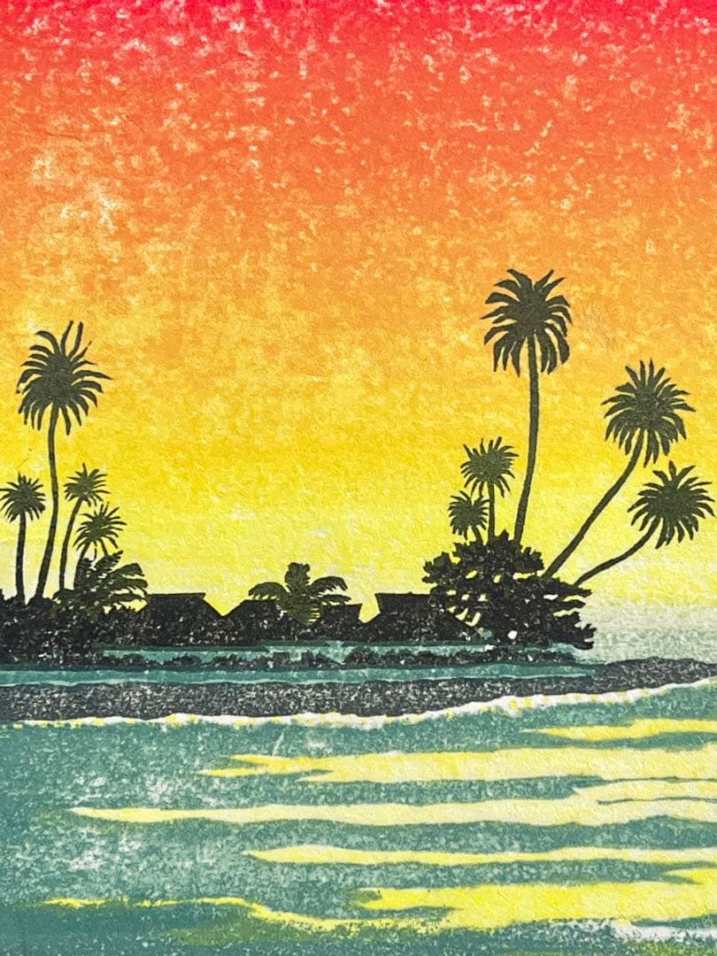 木版画 『Silently Opera』