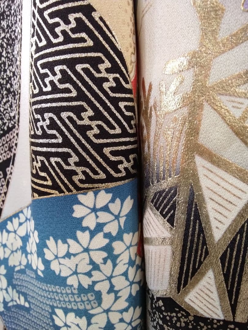 振袖フルセット、正絹振袖、半襟重衿、帯揚帯締め、帯襦袢、ガード加工落款≦