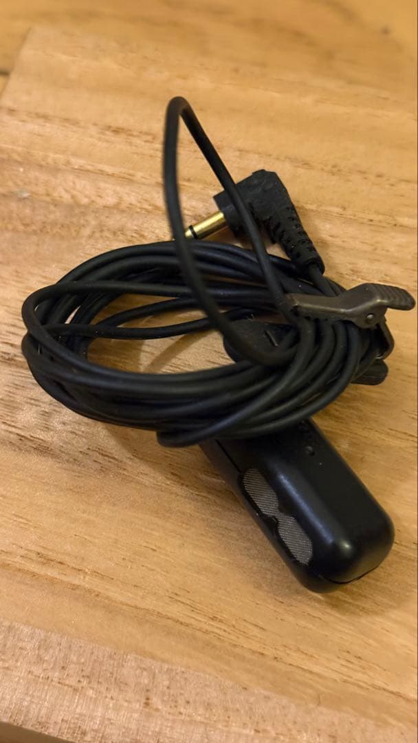 ワイヤレスマイク 3.5mmジャック ブラック