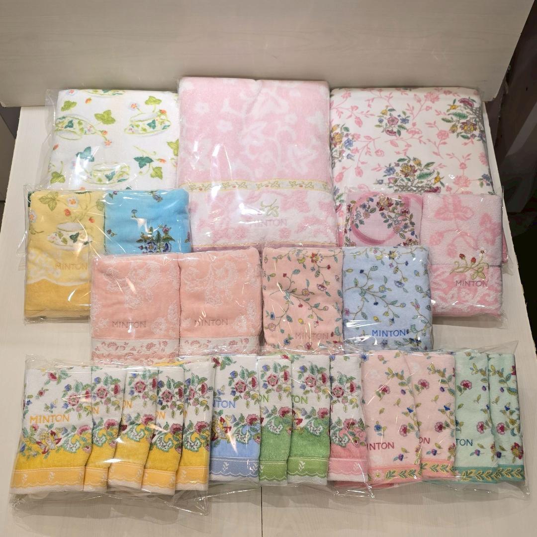 i+【24枚】 minton タオル まとめ セット