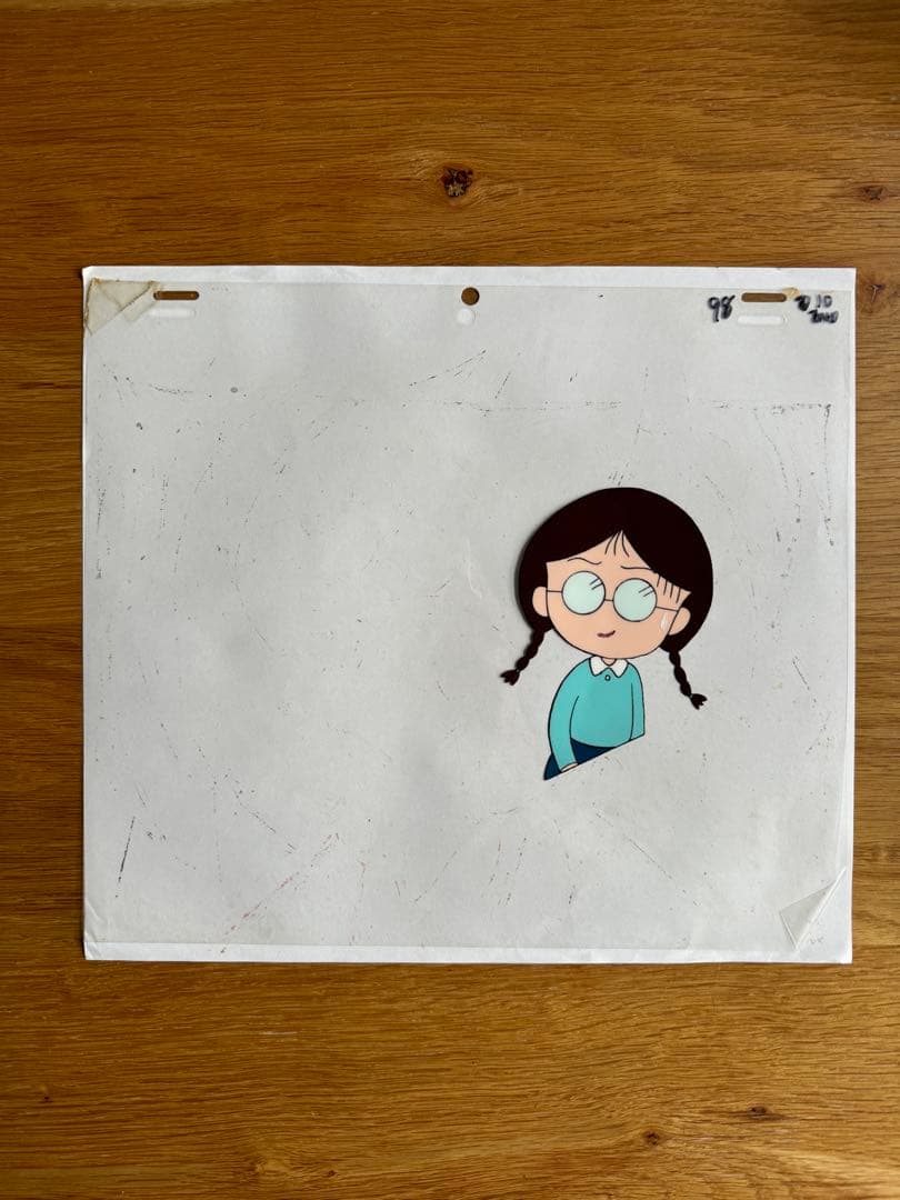 【セル画】ちびまる子ちゃん2枚セット まる子とたまちゃん