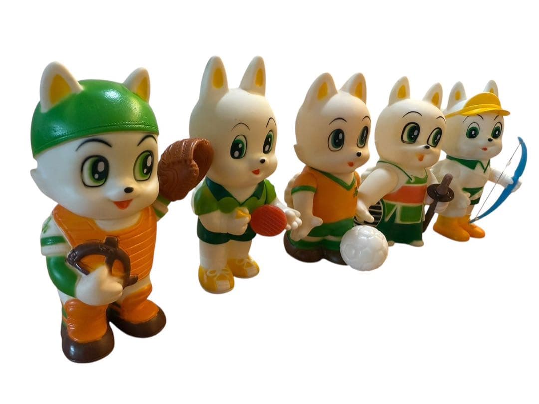 三和銀行 サンワくん 貯金箱 5体セット 昭和レトロ