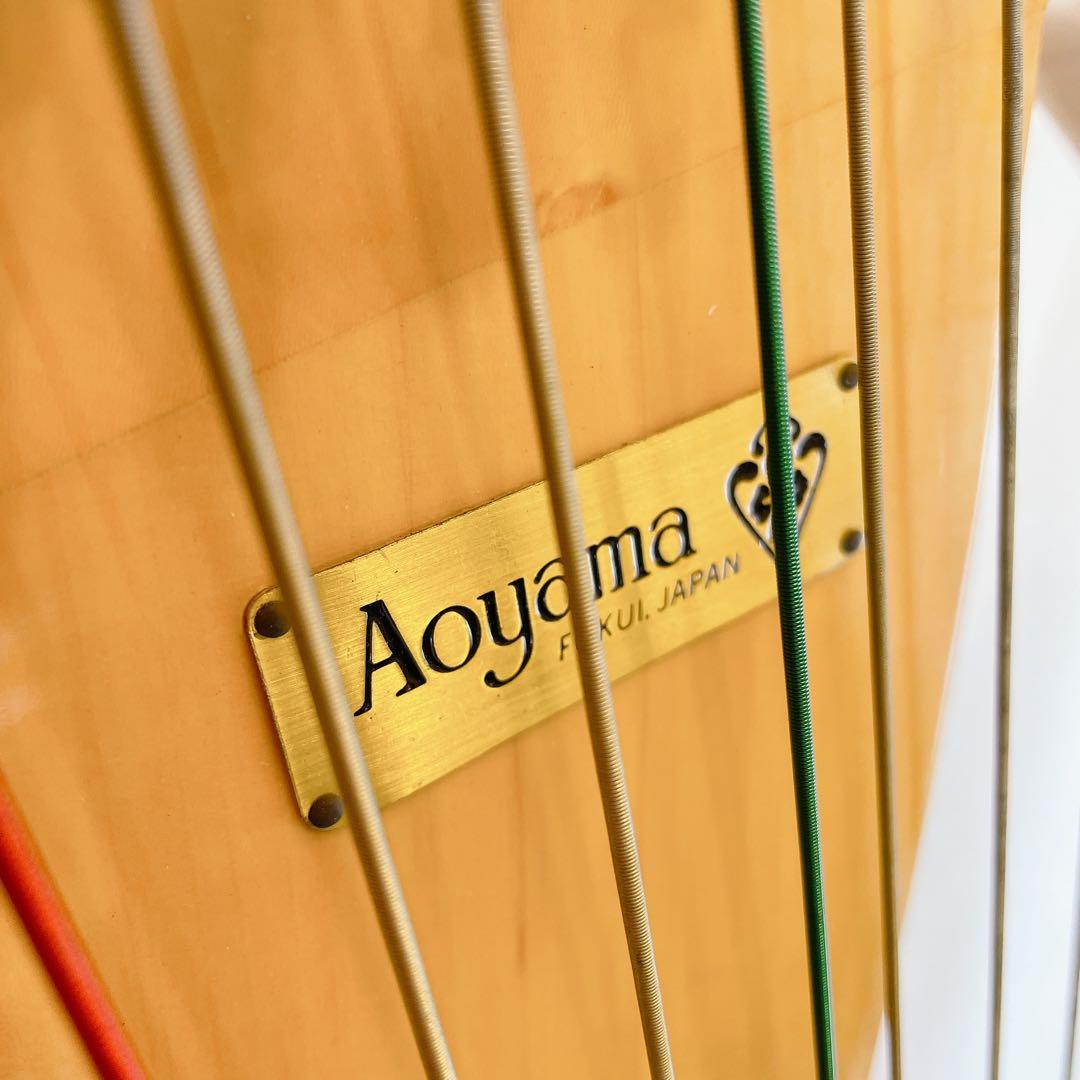 Aoyama 青山ハープ 130D ノンペダルハープ 34弦