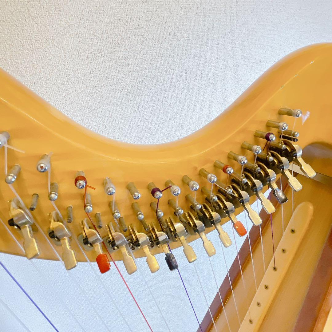 Aoyama 青山ハープ 130D ノンペダルハープ 34弦