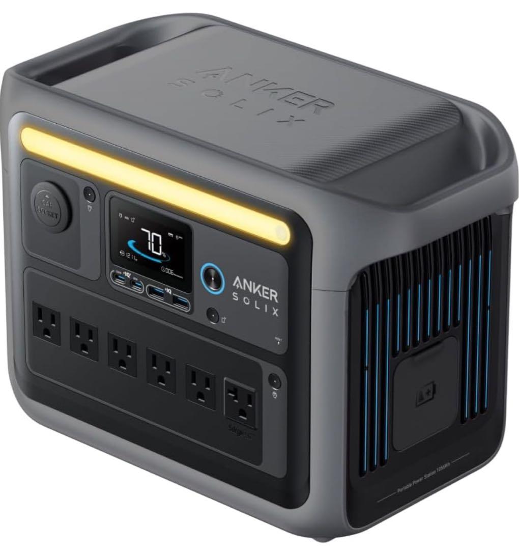 発電機・ポータブル電源 Anker Solix C1000 Portable Power Station