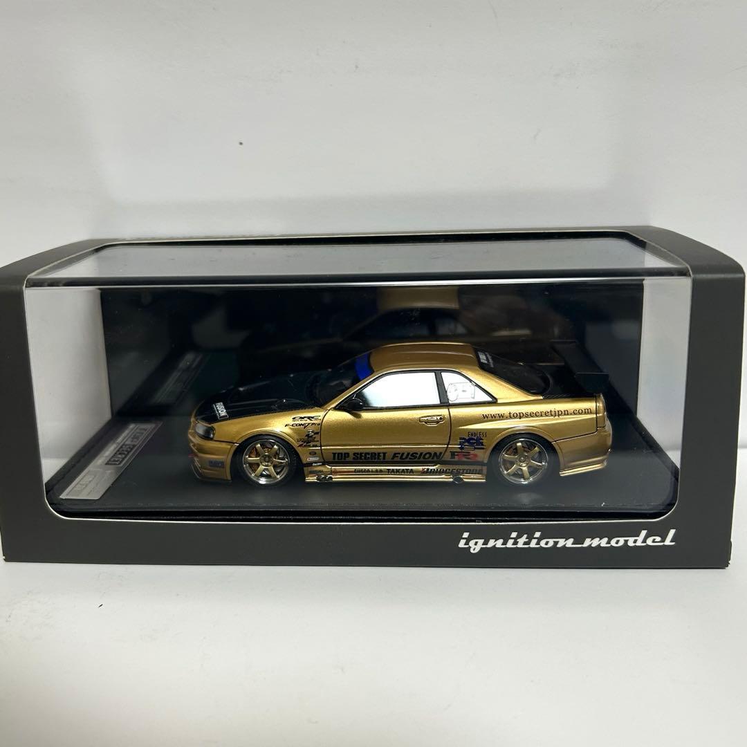 イグニッションモデル 1/43 TOP SECRET GT-R (BNR34)