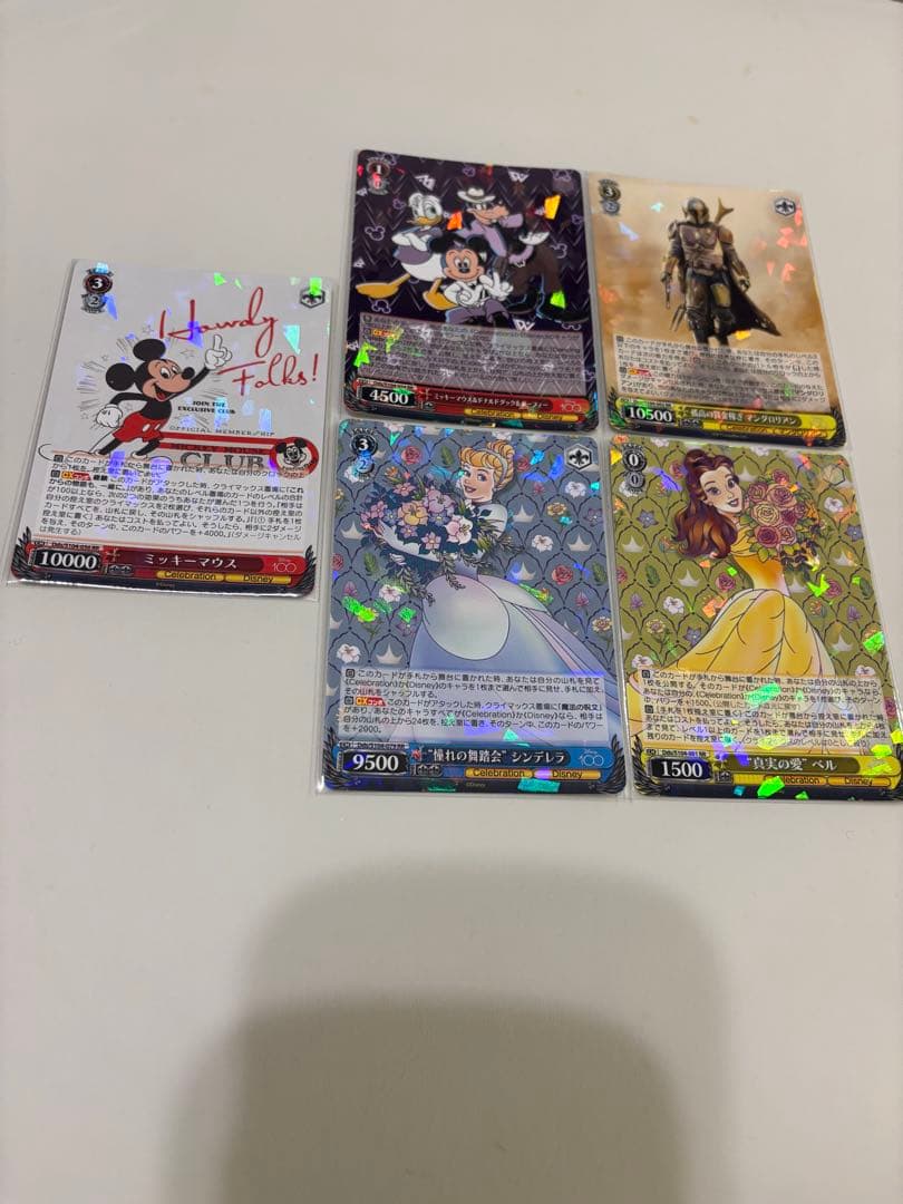 disney100 ヴァイスシュバルツ　sp.HND.sr.rr.r全31枚