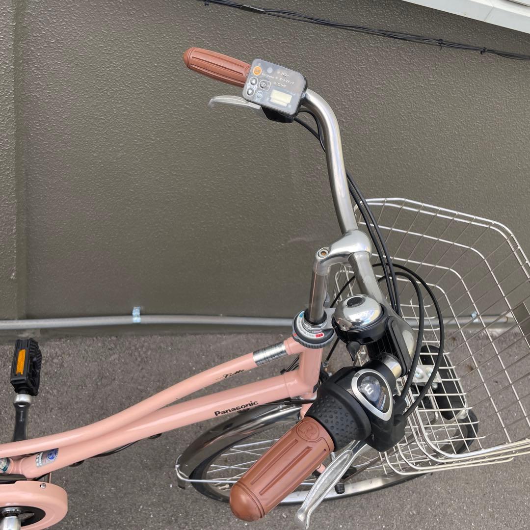 パナソニック電動アシスト自転車26インチピンク