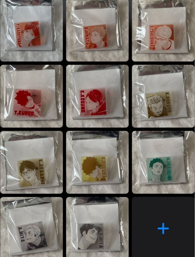 ハイキュー展 アクリルバッジコレクション 11個セット