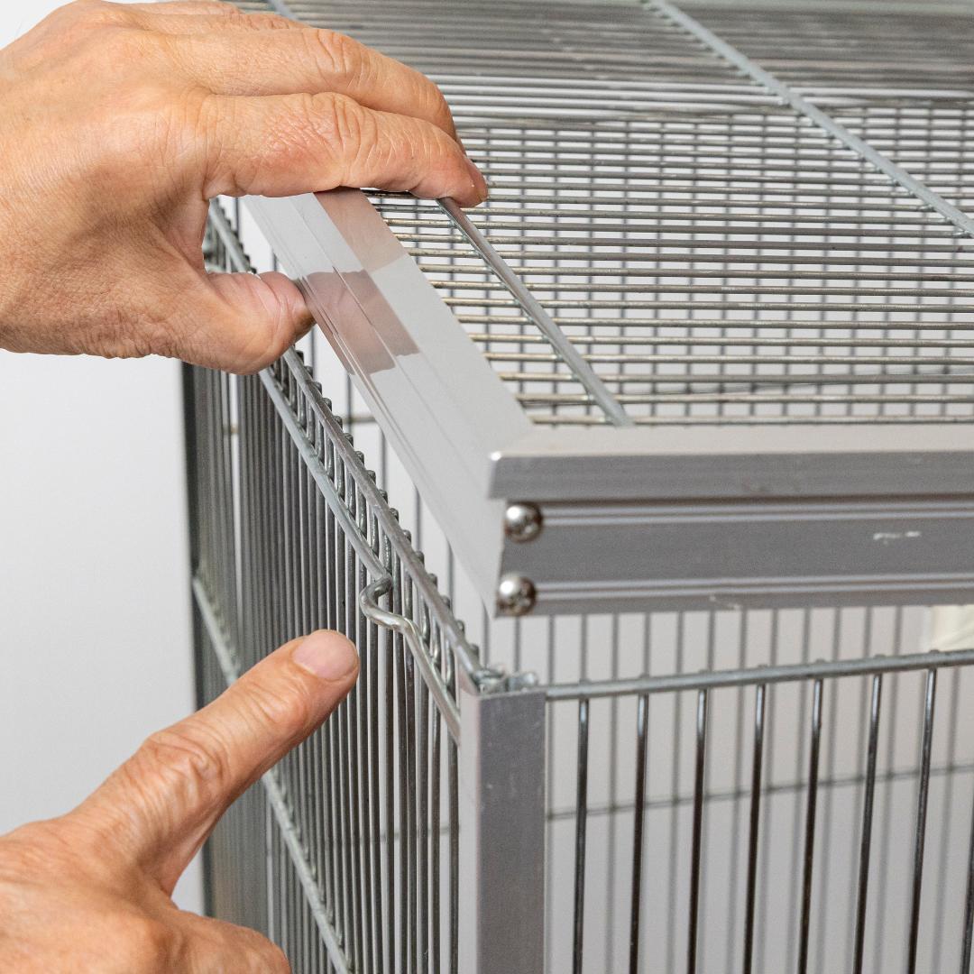 HOEI (ホーエイ）オールステンレス製　大型鳥かご　廃盤品