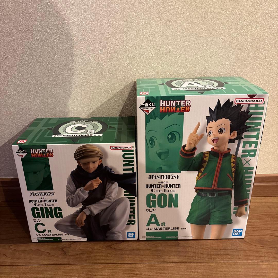 【新品未開封】HUNTER×HUNTER 一番くじ　ゴン✖️ジン フィギュアセット