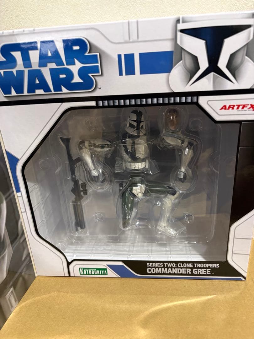 コトブキヤ ARTFX スターウォーズ クローンウォーズ コマンダー・グリー