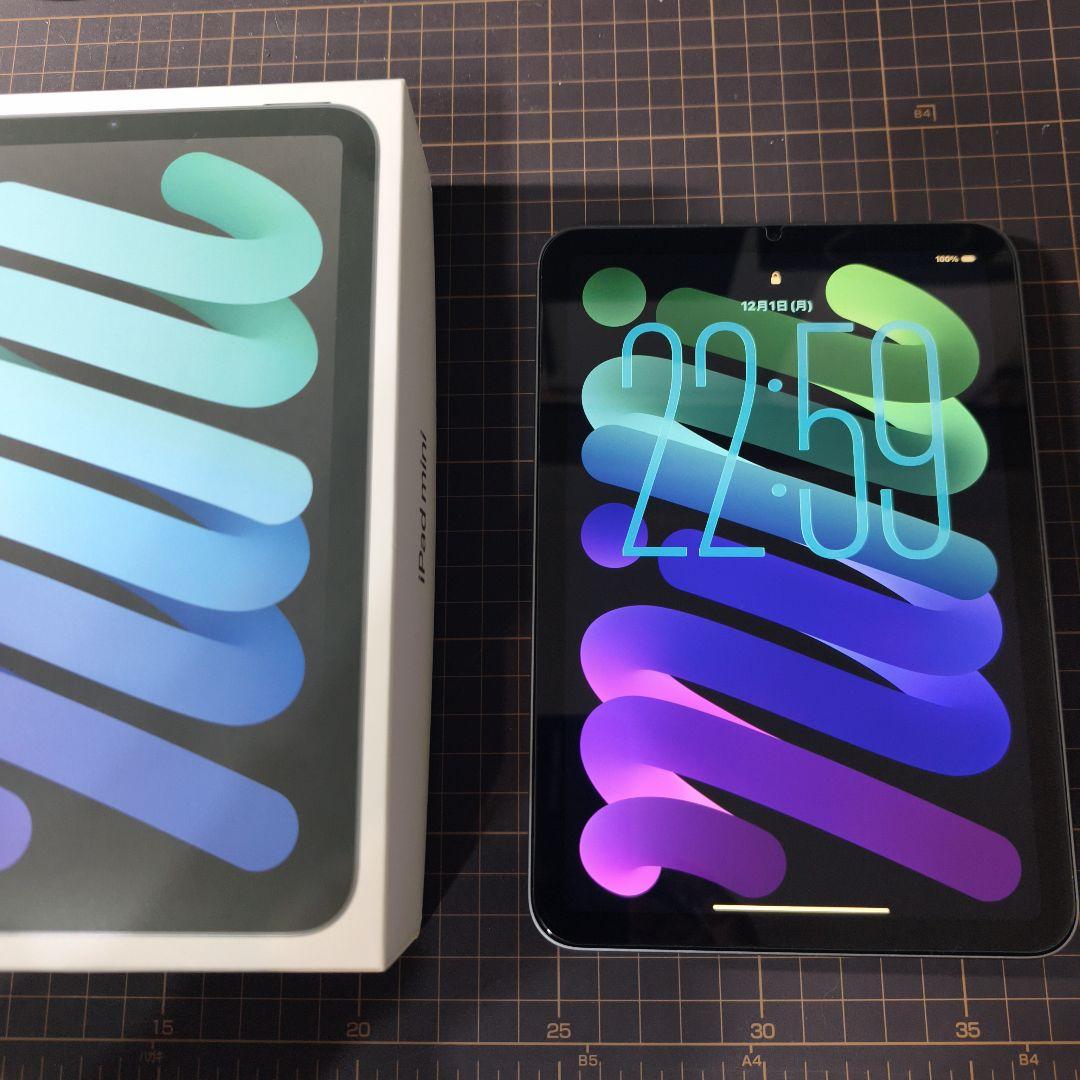 【美品バッテリー100%】iPad mini 第7世代128GB　ケース付