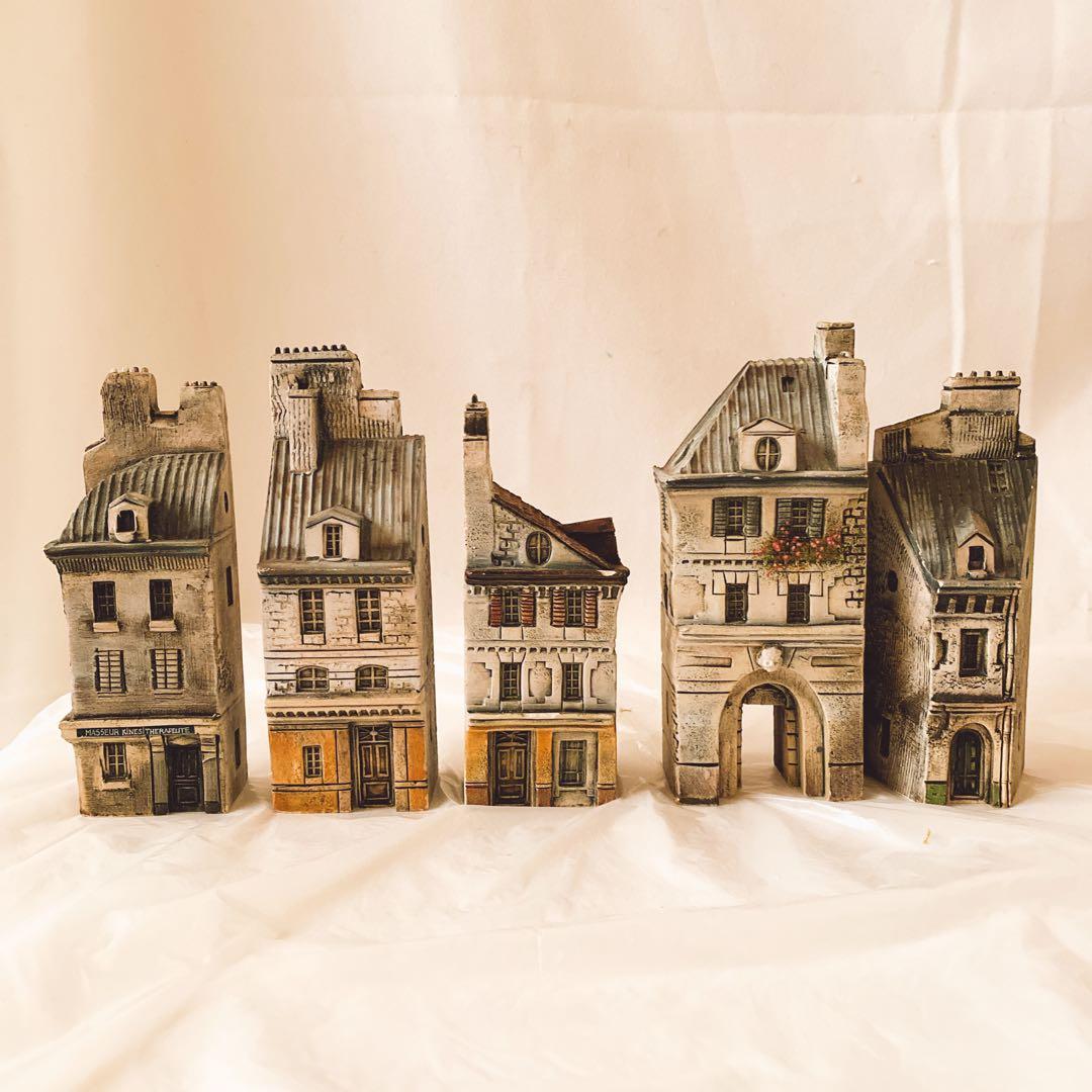 gault house ゴーハウス　ミニチュア置物　陶芸　フランス　Jカールトン