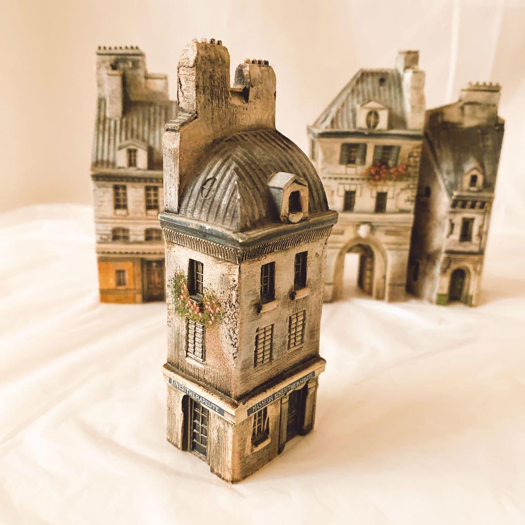 gault house ゴーハウス　ミニチュア置物　陶芸　フランス　Jカールトン