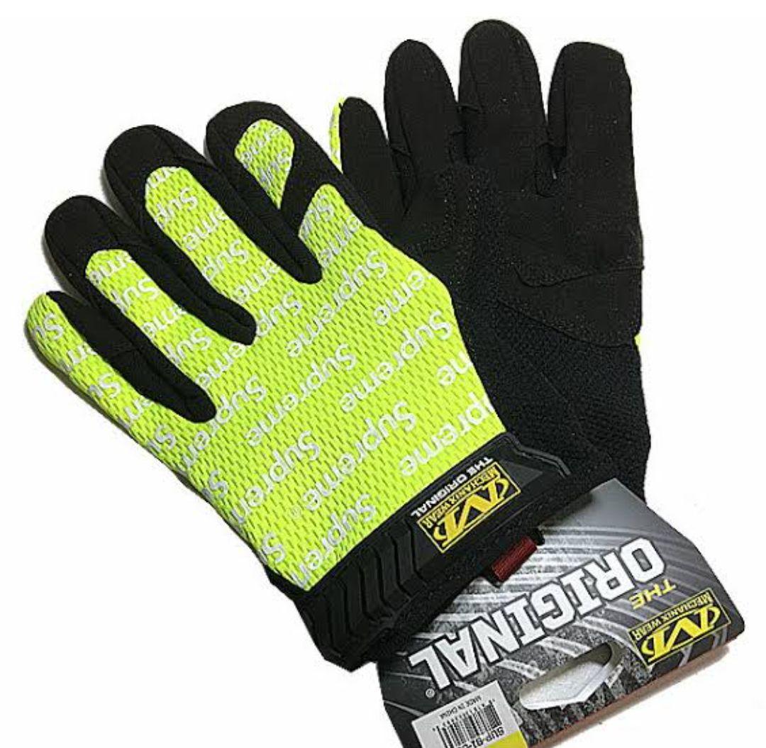 新品 17ss Supreme Mechanix Work Gloves M