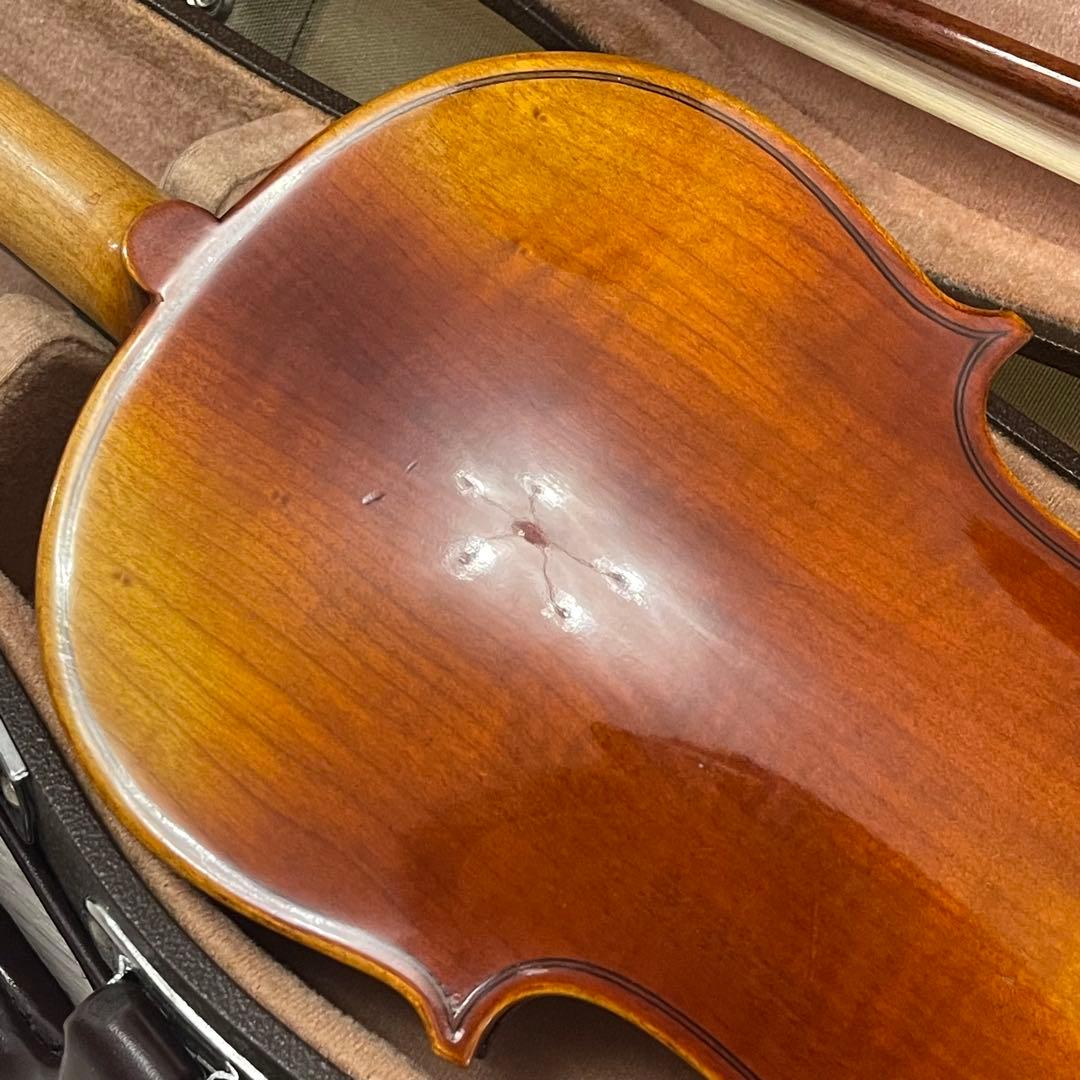 スズキ バイオリン 1/4 サイズ No.300 本体 肩当て、ケース付き