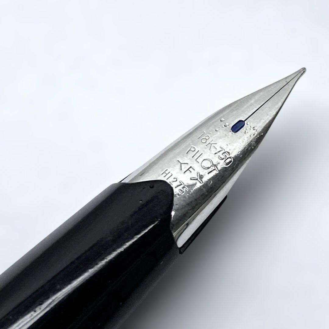 PILOT Elite エリート 格子柄 18K F 万年筆