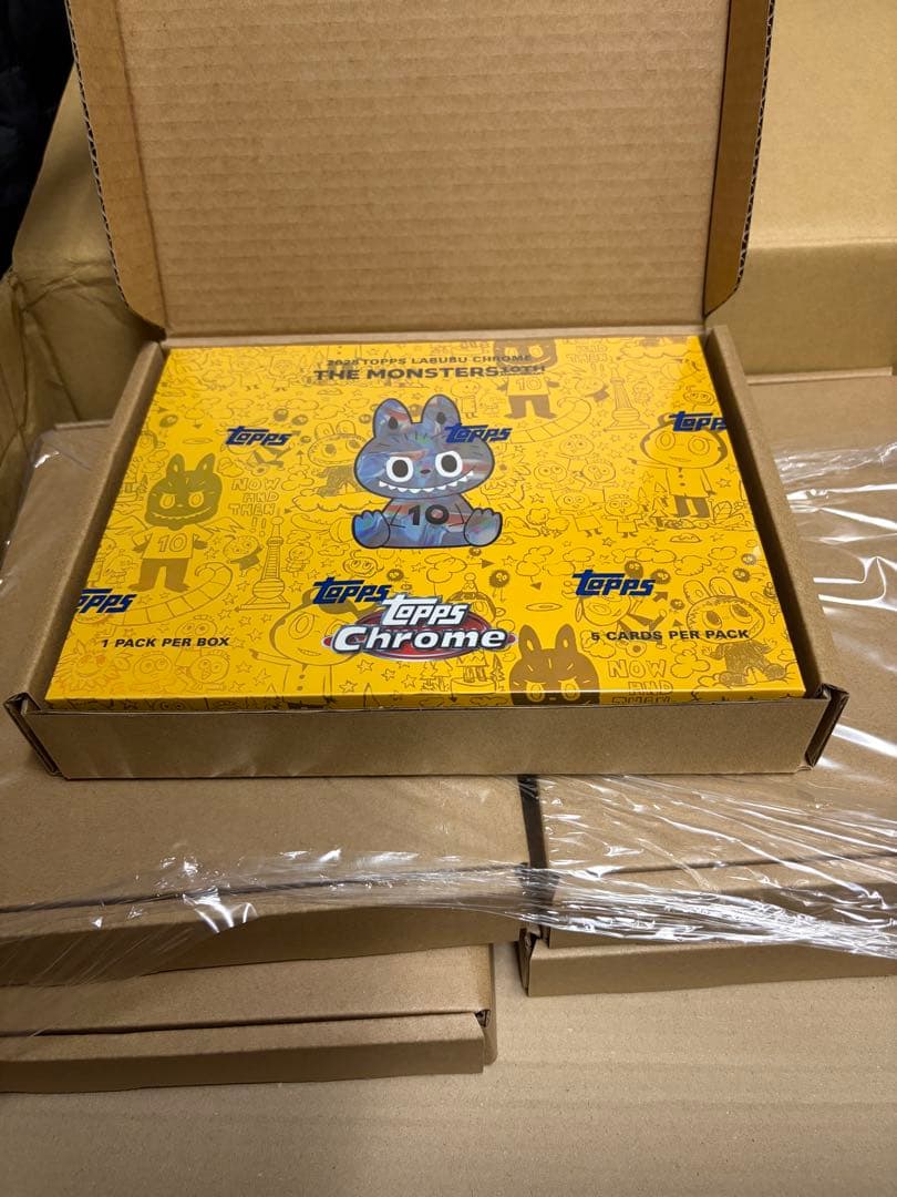 【5box】TOPPS LABUBU BOX 未開封新品 泣きの値段です！