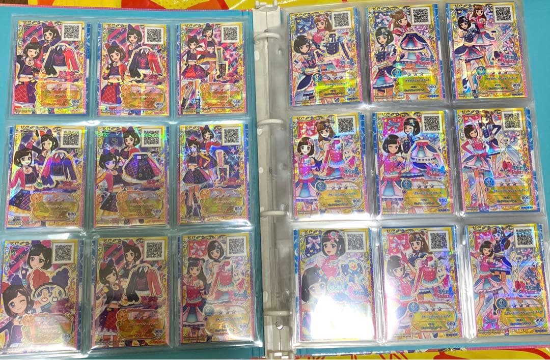 アイカツ卒業セット① バインダー2冊　500枚以上！　ノーマルなし