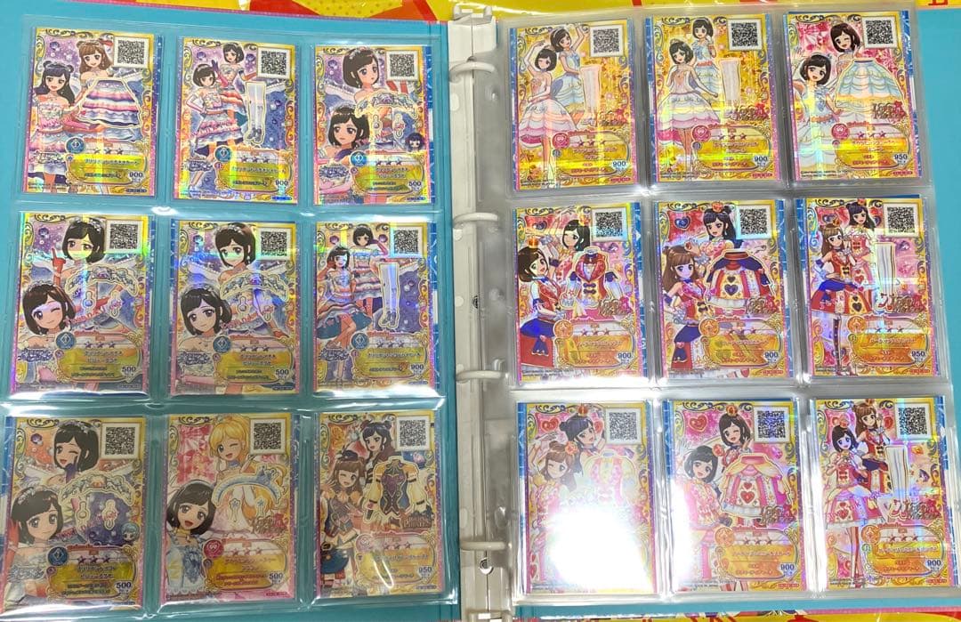 アイカツ卒業セット① バインダー2冊　500枚以上！　ノーマルなし