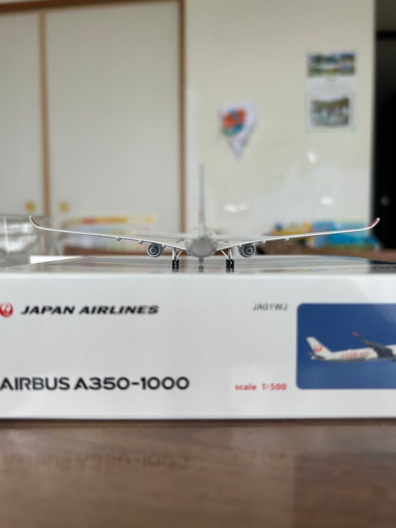 JAL AIRBUS A350-1000 1号機1/500スナップインモデル