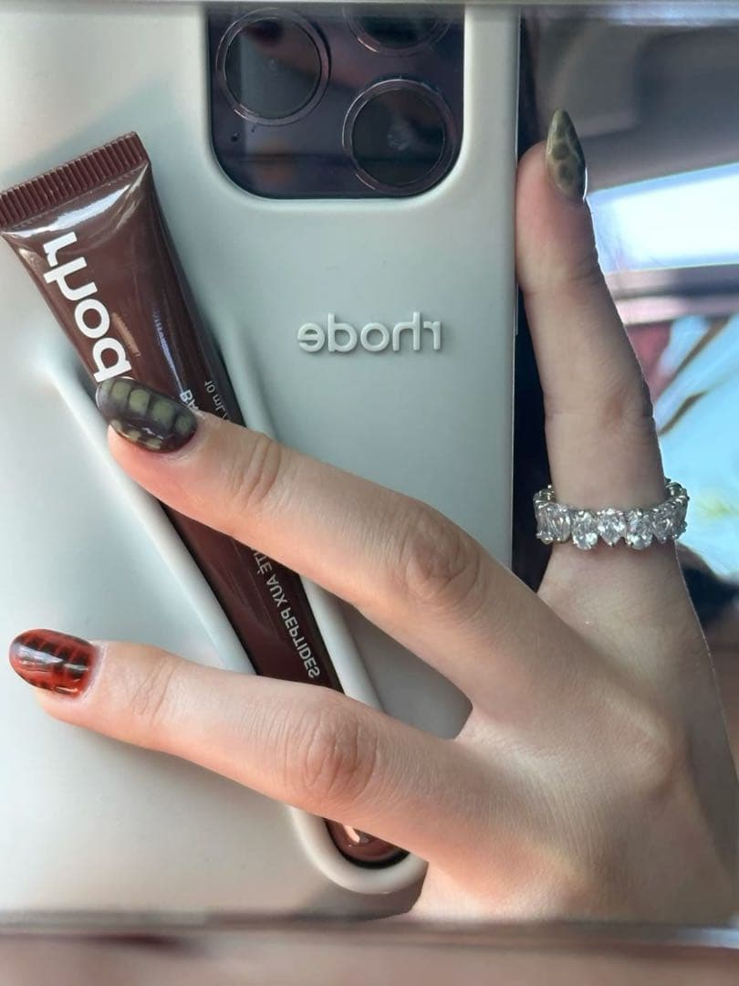 【ちょん】rhode unscentedケースespressoリップ