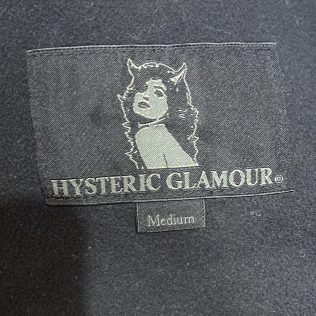 定価8.4万　キムタク着　ヒステリックグラマー　ラムレザー　レザーパーカー　Ｍ