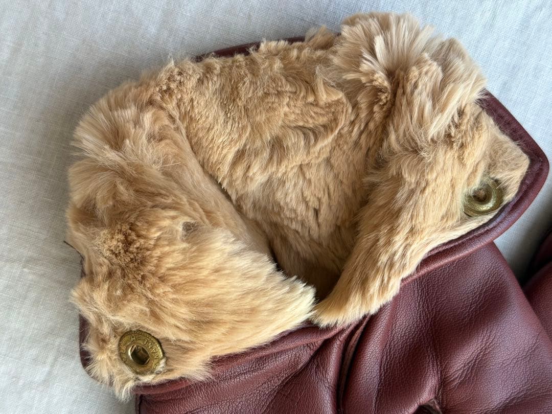 デンツ ディアスキングローブ ラビットファーライニング