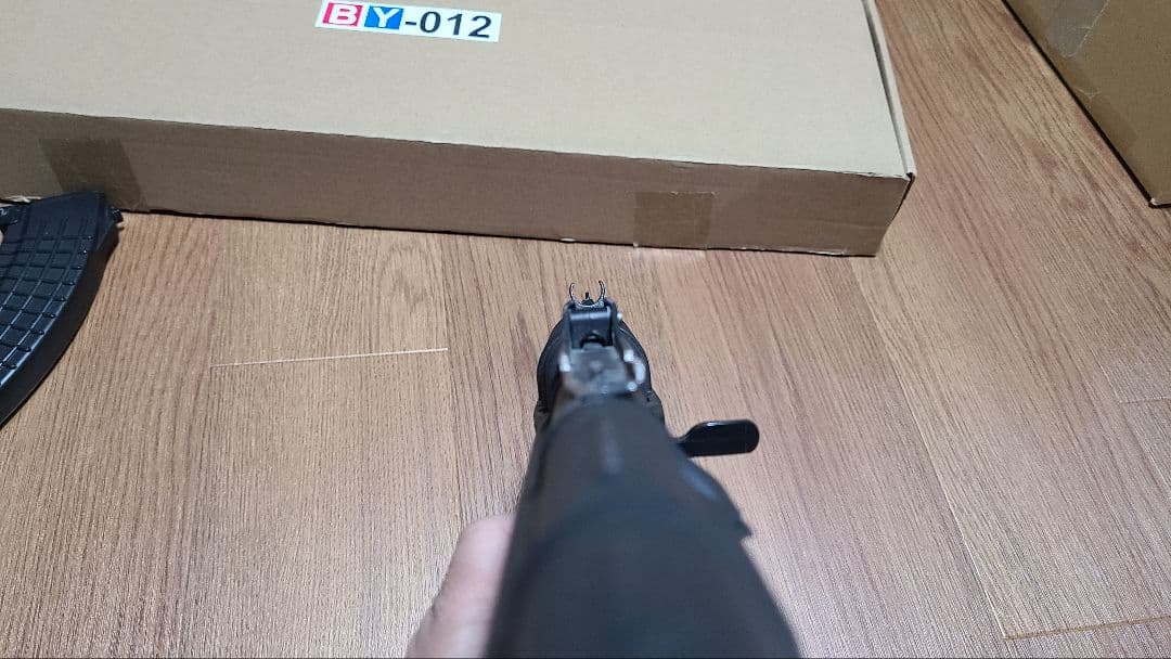 ダブルベル BY-012 AK SLR-107 SBR 電動ガン セット