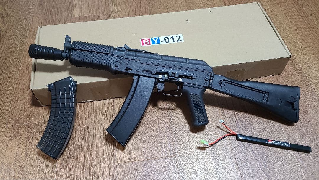 ダブルベル BY-012 AK SLR-107 SBR 電動ガン セット