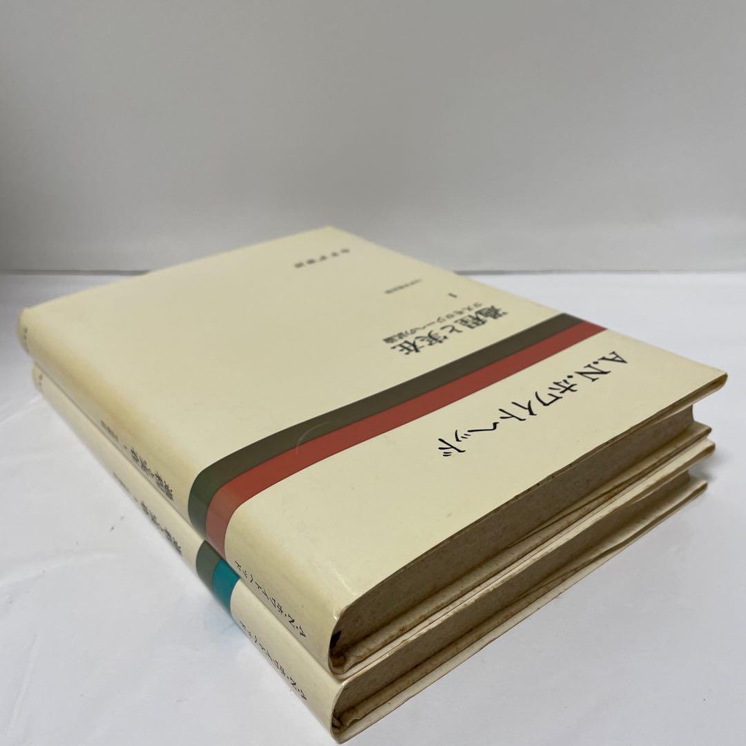 ホワイトヘッド　過程と実在 : コスモロジーへの試論. 全2冊揃セット