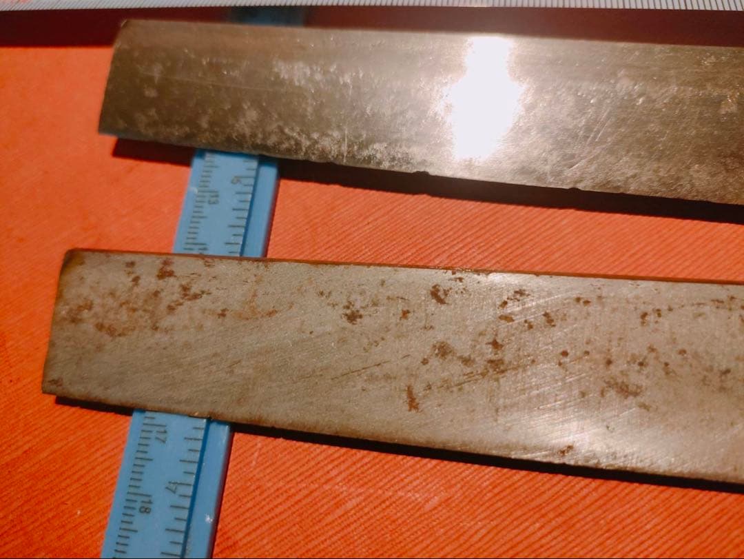 残欠刀 合法サイズに切断済 三品 アウトドア 工作用 研ぎの練習