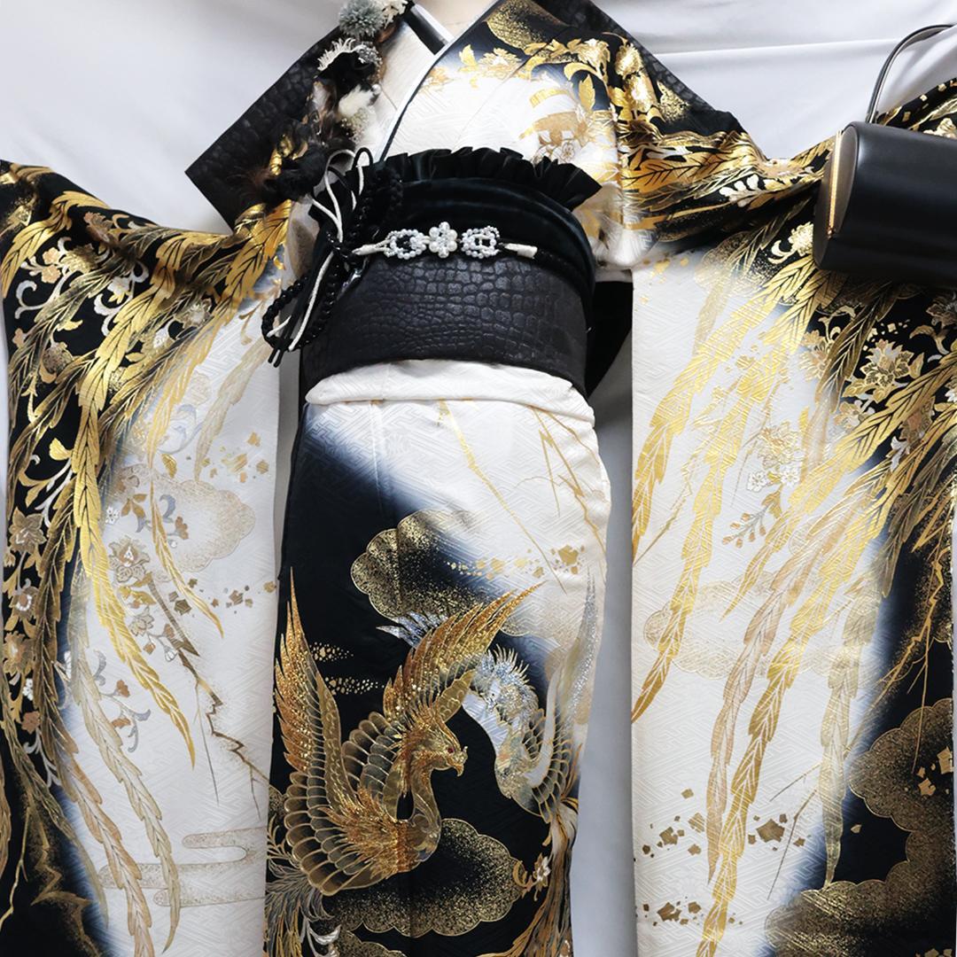 成人式直前SALE！極上在庫1点のみ◆ 振袖セット 166cmフルセット34Gb